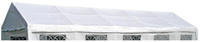 Degamo - Ersatzdach / Dachplane Palma F&uuml;r Zelt 4x10 Meter, Pvc Weiss 480g/m2, Incl.
