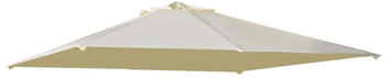 Outsunny Ersatzdach für Pavillon 300 x 300 cm beige