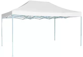 vidaXL Faltbares Partyzelt 3 x 4,5 m Weiß