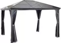 Sojag Pavillon "Verona 10x10" BxT: 298x298 cm