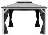 Sojag Pavillon "Gazebo Messina" BxT: 363x483 cm, mit Moskitonetzen