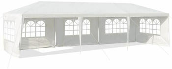 Costway Gartenpavillon 900 x 300 cm weiß (OP3935WH)