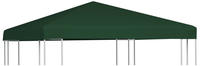 vidaXL Pavilion Tent Roof 300 x 300 cm green