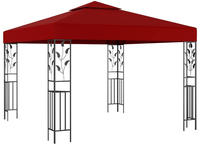 Pavillon 3x3 M Weinrot Vidaxl