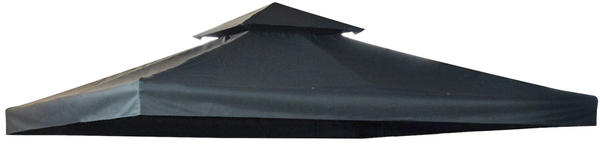 Outsunny Ersatzdach für Metallpavillon 3 x 3 m grau (84C-041MX)