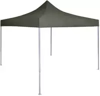 vidaXL Profi-Partyzelt Faltbar 2&times;2 m Stahl Anthrazit