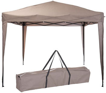IPAE-ProGarden Easy-Up Party-Zelt 3x3m taupe