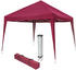 TecTake Faltbarer Garten Pavillon 3x3m pink (TT401622)