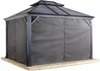 Sojag Pavillonseitenteil passend f&uuml;r Pavillon Messina/Mykonos 10x14
