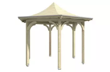 Skan Holz Versailles Pavillon &Oslash; 4,18 m natur