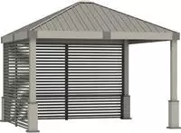 Sojag Pavillon "Nanda 12x12" BxT: 368x368 cm