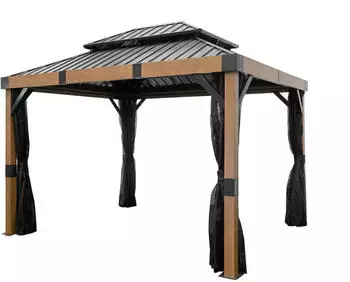 Sojag Fontana Wood 298 x 363 cm inkl. Moskitonetz (SJ03800)