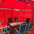 Swing & Harmonie Minzo 300 x 400 cm rot