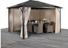 KONIFERA Pavillon »Aruba«, (Set), BxT: 300x400 cm, Aluminiumgestell