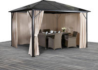 KONIFERA Pavillon "Aruba" Gestell aus Aluminium, Dach aus...