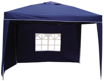 Linder Exclusiv Alu Faltpavillon 3 x 3 m blau