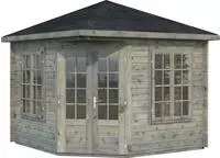 Palmako Gartenhaus "Pavillon Melanie" grau