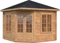 Palmako Gartenhaus "Pavillon Melanie" hellbraun