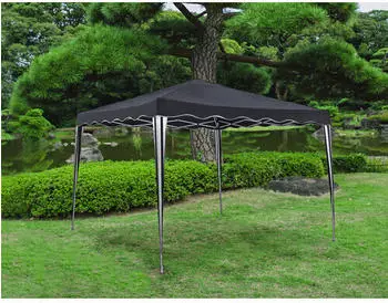 Garden Pleasure Pavillon Ganges quadratisch 295 x 295 cm grau