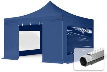 Toolport Faltpavillon 400 x 400 cm blau (600185)