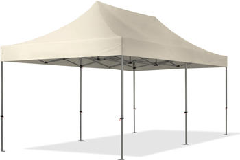 Toolport Pop-Up-Pavillon 300 x 600 cm creme (600070)