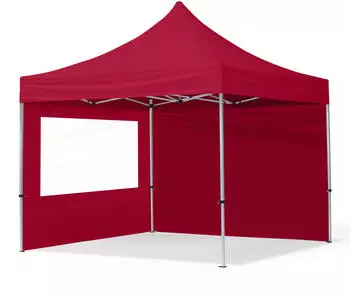 Toolport Faltpavillon 300 x 300 cm rot (59013)
