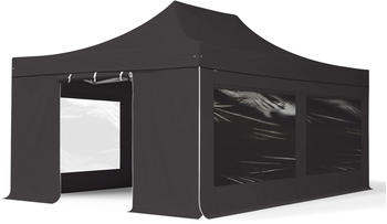 Toolport Faltpavillon 400 x 600 cm schwarz (59067)