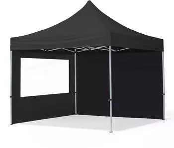 Toolport Faltpavillon 300 x 300 cm schwarz (59015)