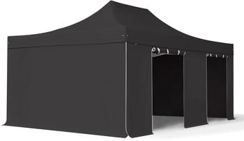 Toolport Faltpavillon 400 x 600 cm schwarz (59066)