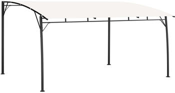 vidaXL Garten-Sonnenschutz 4 x 3 x 2,55 m cremeweiß (47976)