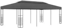 vidaXL Gartenpavillon 3x6 m Anthrazit