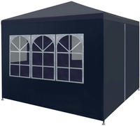 vidaXL Partyzelt 3x3 m Blau