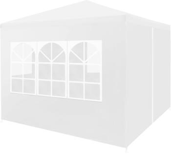vidaXL Partyzelt 3 x 3 m wei&szlig; (45096)
