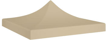 vidaXL Partyzelt-Dach 2 x 2 m beige 270 g/m² (315340)
