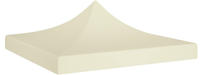 vidaXL Partyzelt-Dach 2x2 m Creme 270 g/m&sup2;