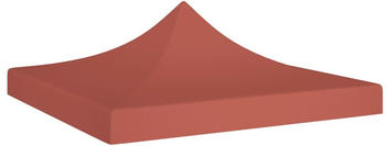 vidaXL Partyzelt-Dach 3 x 3 m terrakotta-rot 270 g/m² (315324)