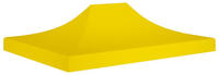 vidaXL Partyzelt-Dach 4x3 m Gelb 270 g/m&sup2;