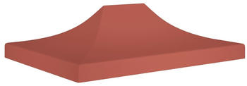 vidaXL Partyzelt-Dach 4 x 3 m terrakotta-rot 270 g/m² (315359)
