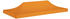 vidaXL Partyzelt-Dach 6 x 3 m orange 270 g/m² (315329)