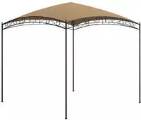 vidaXL Pavillon 3x3x2,65 m Taupe 180 g/m&sup2;