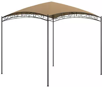 vidaXL Pavillon 3 x 3 x 2,65 m taupe 180 g/m&sup2; (313907)