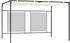vidaXL Pavillon mit ausziehbarem Dach 3 x 4 x 2,3 m cremeweiß 180 g/m² (313623)
