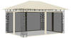 vidaXL Pavillon mit Moskitonetz 4 x 3 x 2,73 m creme 180 g/m² (47970)