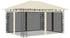 vidaXL Pavillon mit Moskitonetz 4 x 3 x 2,73 m creme 180 g/m² (47970)
