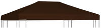 vidaXL Pavillondach 310 g / m&sup2; 3x4 m Braun