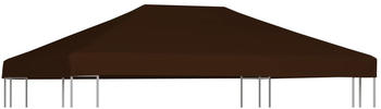 vidaXL Pavillondach 310 g / m² 3 x 4 m braun (46625)