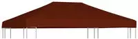 vidaXL Pavillondach 310 g / m&sup2; 3x4 m Terrakotta