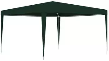 vidaXL Profi-Partyzelt 4 x 4 m grün 90 g/m² (48513)