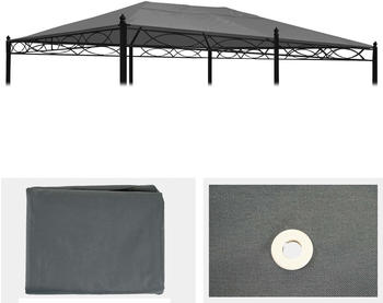 Mendler Ersatzbezug für Pavillondach Cadiz 5 x 3 m grau