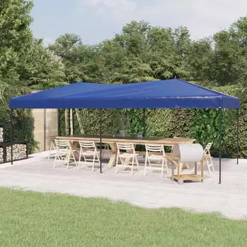 vidaXL Partyzelt faltbar blau 3 x 6 m (93535)